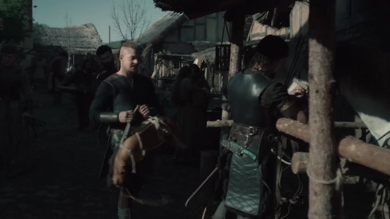[Uhtred] If we leave now, we should make it to the monastery by nightfall