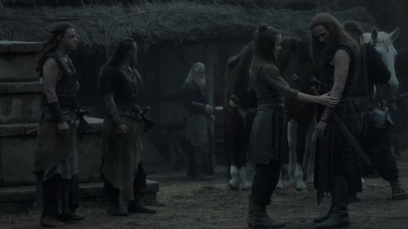 [Uhtred] It is hard for a father to see his daughter go