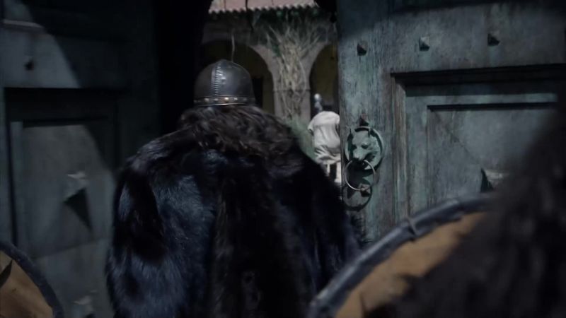 (UHTRED) We hide here, wait for nightfall
