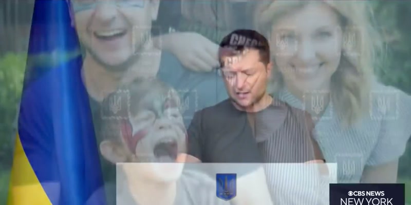 Ukrainian president Zelensky
