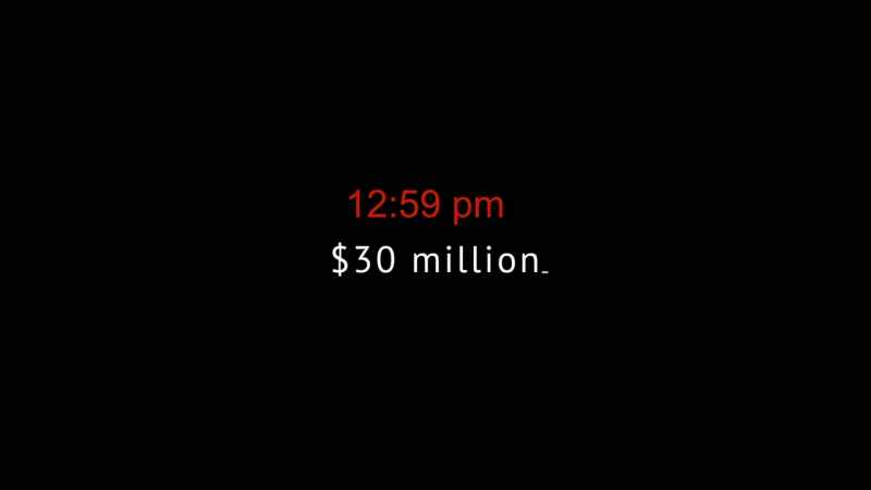Ultimately, they were about to transfer $1 billion