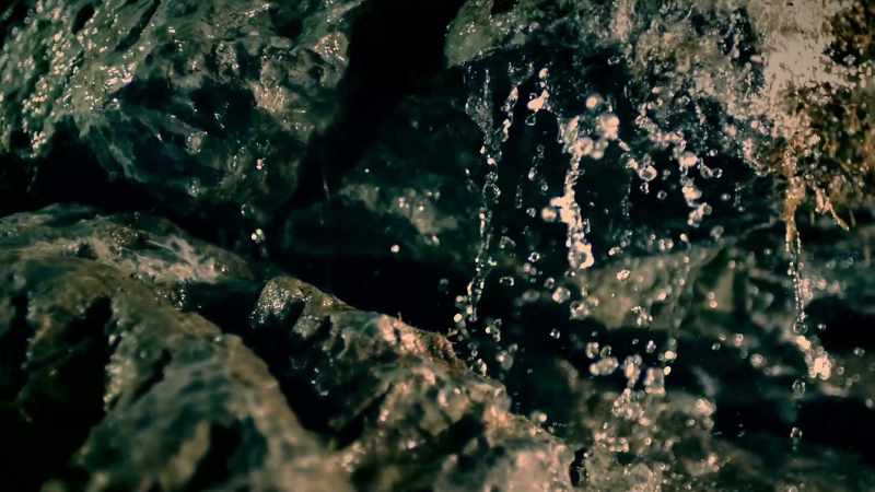 Ultimately this water, silt and locked-up carbon dioxide