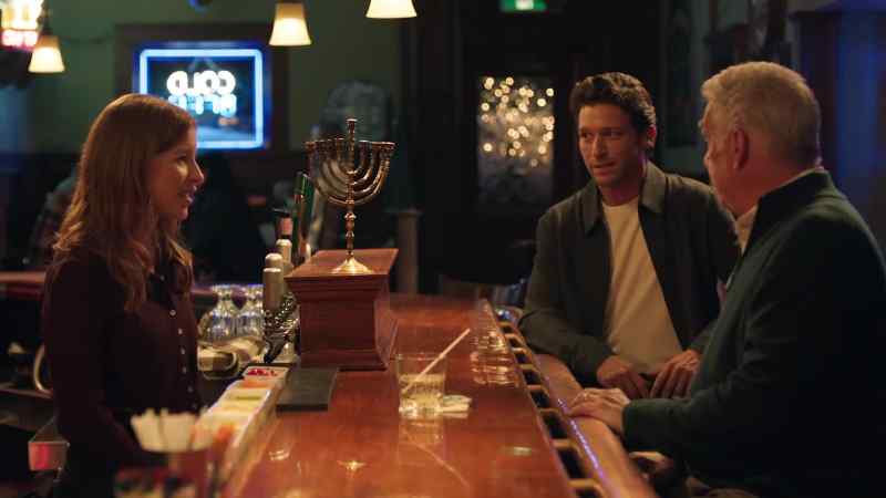 Um, I mean it doesn't exactly scream Hanukkah in here