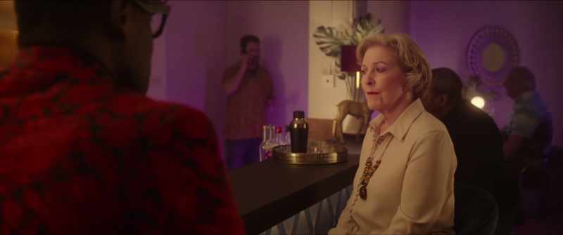 Um, I'm Joan and the drinks are complimentary