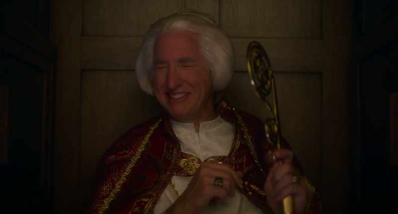 Um, Your Holiness, I have been tasked with something horrible