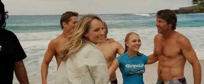 Unbelievable. Bethany Hamilton's amazing wave at the end does not count