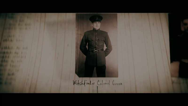 Under him are Witchfinder Colonels Green and Jones