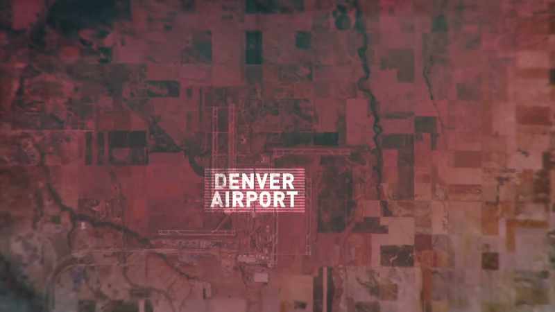 Under the airport