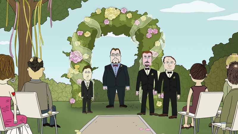 Unfortunately, we are just waiting on the groom