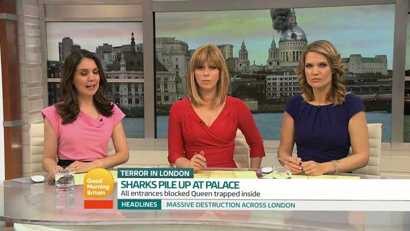 Unfortunately Hainado is approaching Buckingham Palace