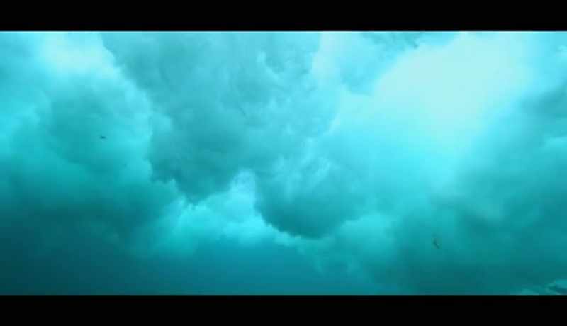 Unfortunately when we humans enter the water