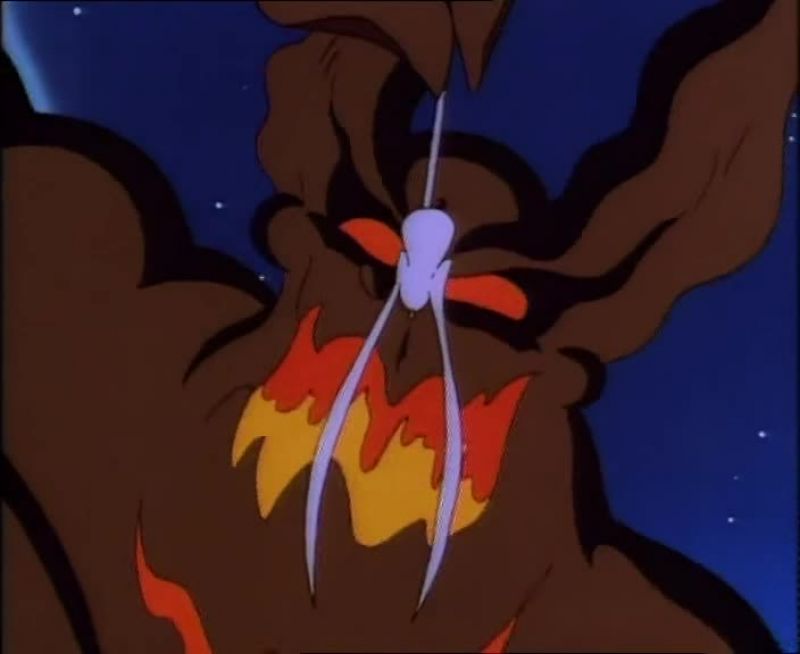 Unhand me, foul demon!