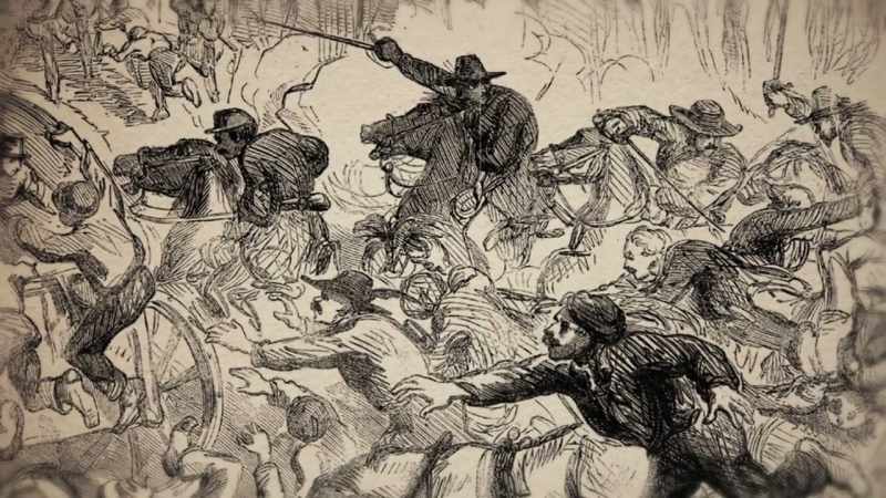 Union troops described it as otherworldly