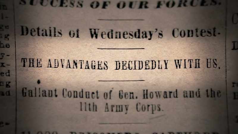 Unlike Antietam, it is clear that