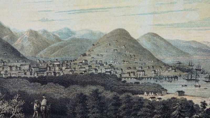 Until 1848, san francisco was a small frontier settlement