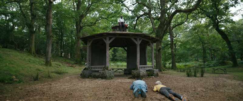 Until that guy in the gazebo