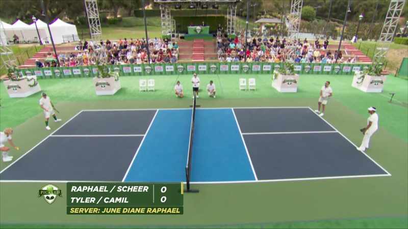 UP FIRST WITH THE SERVE, THE PADDLE-SNAKES