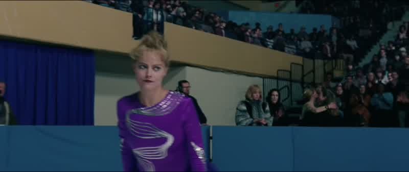Up next is Tonya Harding, skating to ZZ Top's 