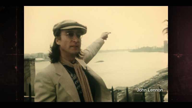 Up there, I saw a UFO, and it went down the river