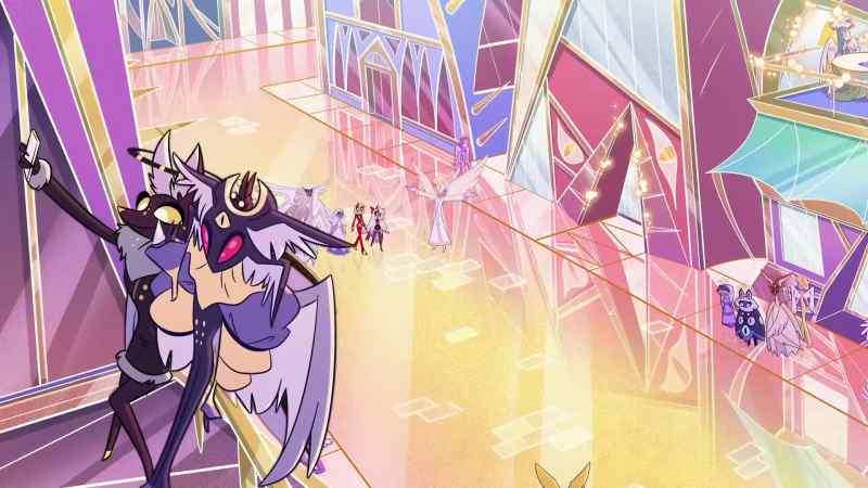 [upbeat dance music] ♪ Welcome to Heaven ♪
