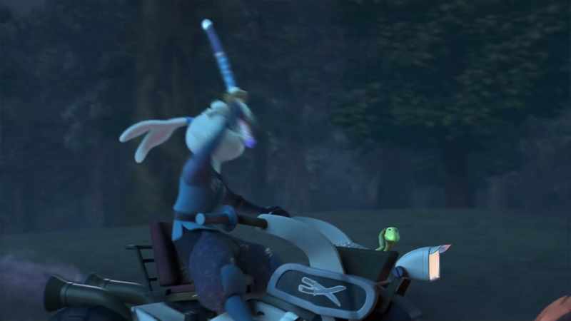 [upbeat music playing]