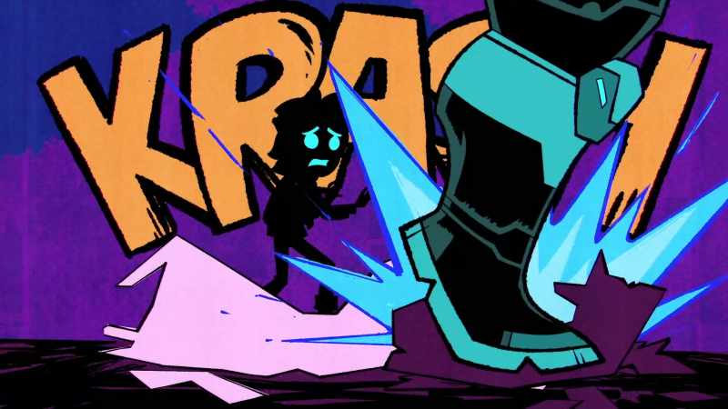 [upbeat music playing]