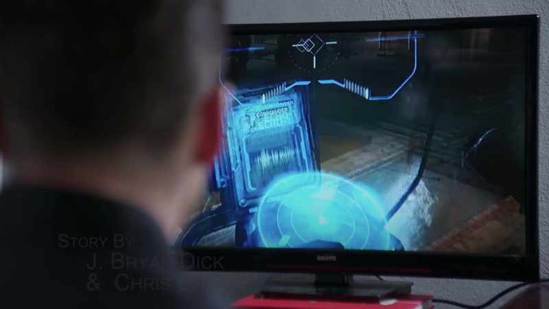 (upbeat pounding electronic music) (video game beeping)