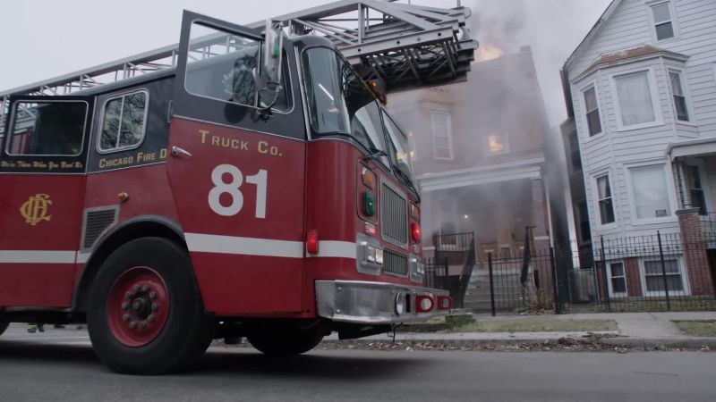 Upper unit fully involved