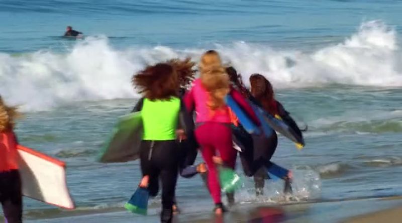 [UPTEMPO MUSIC] [WAVES CRASH]