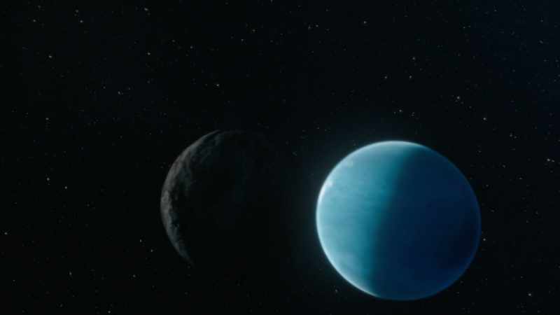 Uranus was in a terrible accident