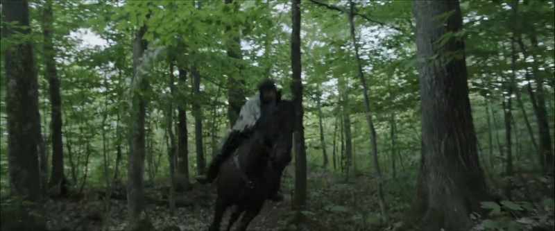 [URGING HORSE]