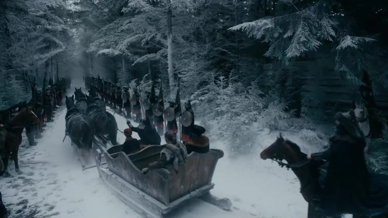 [urging horses]