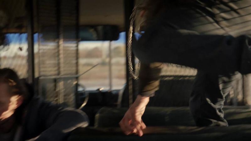 Use your cuffs on the driver
