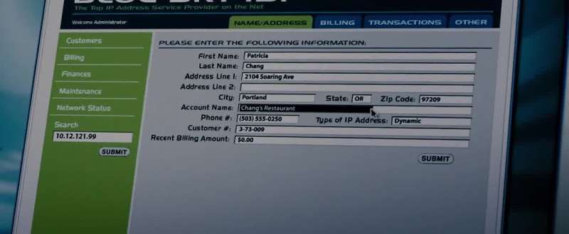 Username and password please Coming to you now