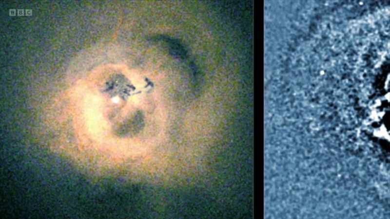 Using an X-ray telescope called Chandra