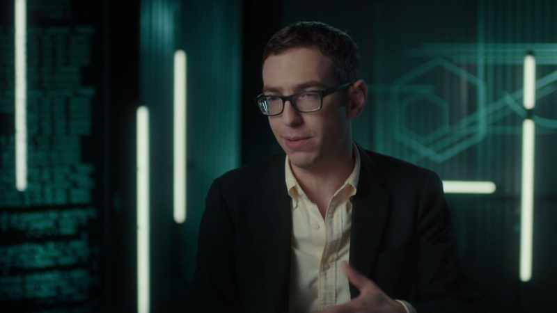 Using his brain to solve problems