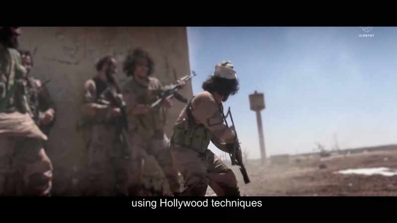 using Hollywood techniques that can be compared to films