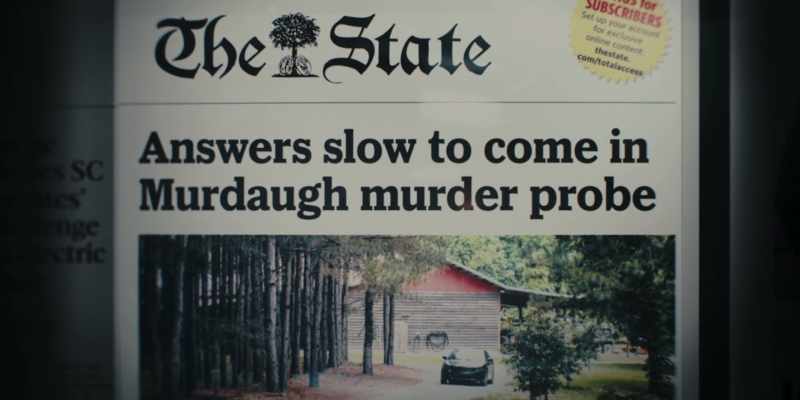 Usually murders are solved, you know