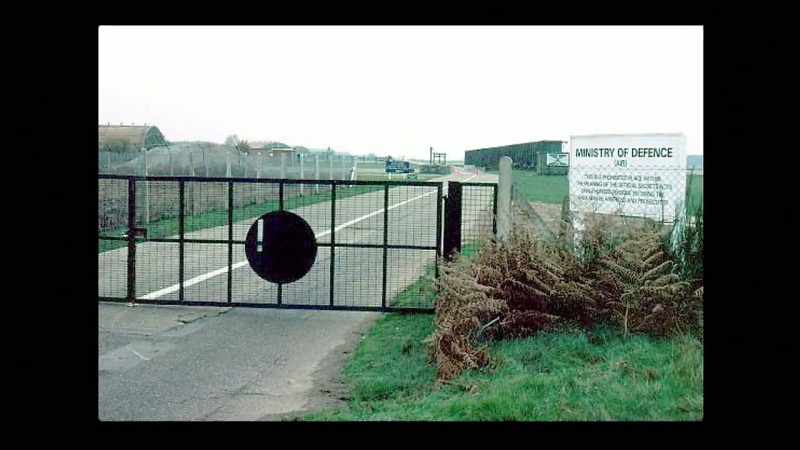 Usually, swing shifts left the remote east gate guard