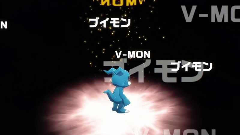 V-mon, Evolution!