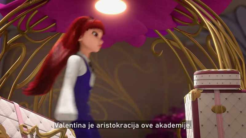 Valentina is basically Unicorn Academy royalty