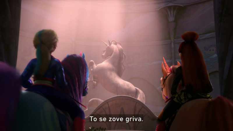 [Valentina] Oh, hello, mane goals. [squeals]