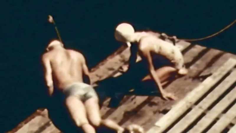 VALERIE: The first time I ever could see underwater