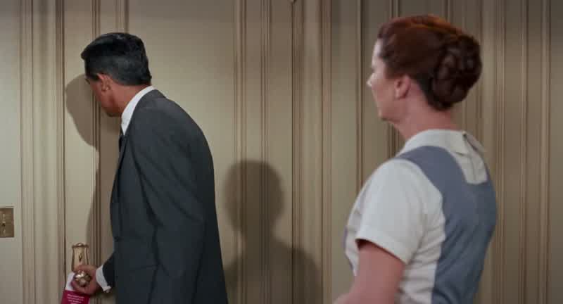 Valet. Oh, yes, come in. Should I hang it in the closet, Mr. Kaplan? Yes, please