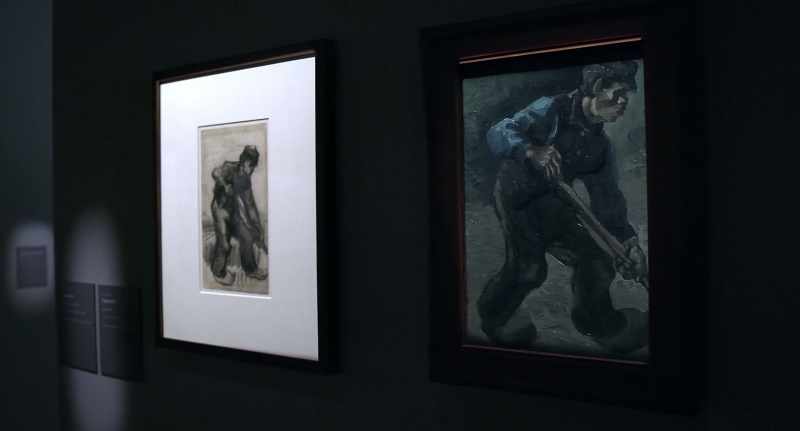 Van Gogh started as an artist