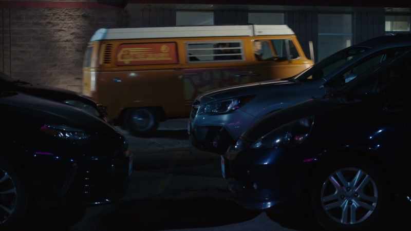 (Van putters away, tires squeal)