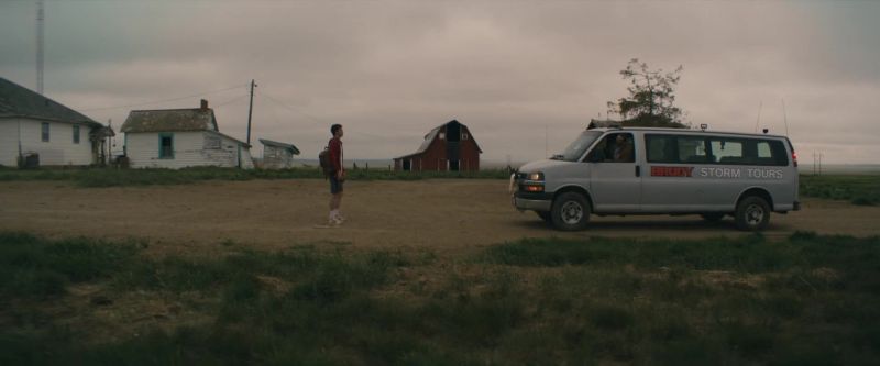 Van is way bigger than you. - Barely