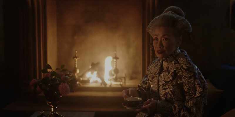 Vasilissa Dragomir was seen leaving