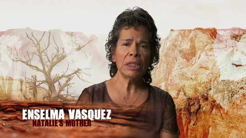 Vasquez: SHE WAS THE OLDEST
