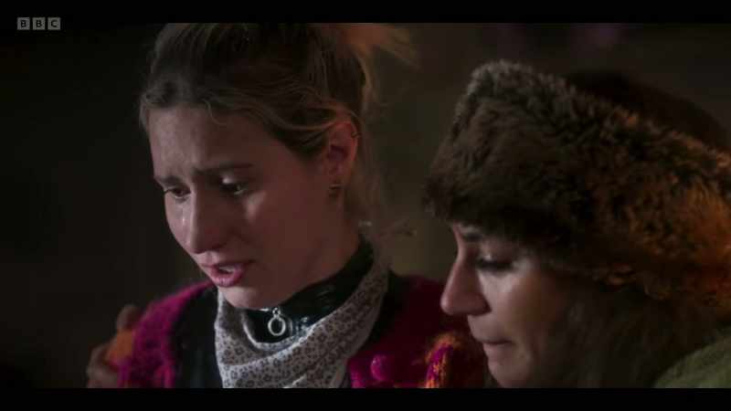 Veena, get a blanket, to pin Jen down. I'll get the antiseptic